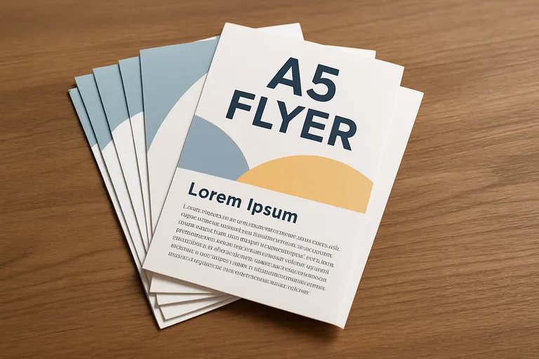 A5 flyers ontwerpen en drukken: alles wat je moet weten